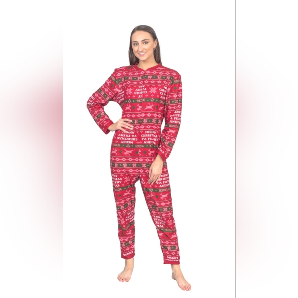 3 for $30.00-Christmas Union Suit Home Alone Ya FILTHY Animal Xl  UNISEX